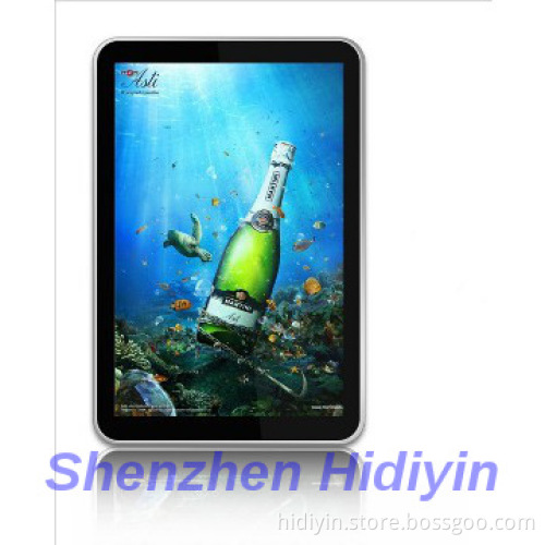 22 inch LCD advertising player all in one ad player for bus